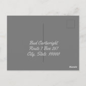 Cowboy Wearing Chaps  Briefkaart (Achterkant)