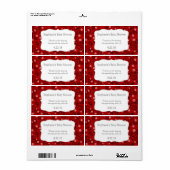 Cowboy Western Baby shower Waterfles Favor Etiket (Full Sheet)