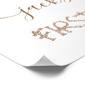 Cowboy Western Boy Clothesline 1st Rodeo Poster (Hoek)