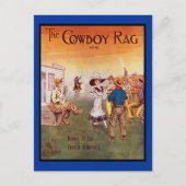 Cowboy Western Briefkaart (Voorkant)