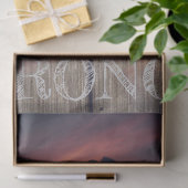 Cowboy Western Bronco Horse Tissuepapier (Geschenk)