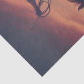 Cowboy Western Bronco Horse Tissuepapier (Detail)