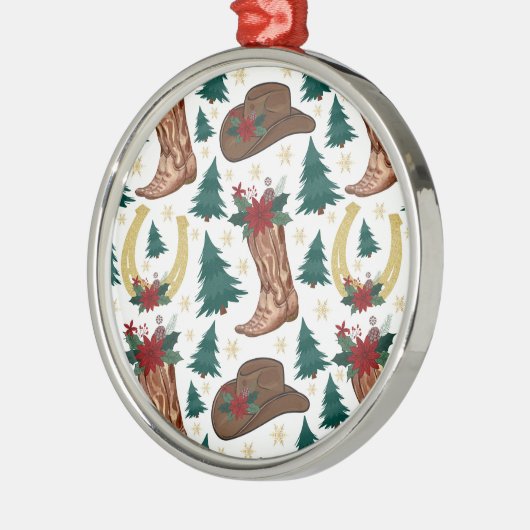 Cowboy Western Christmas Ornament Keepsake (Links)