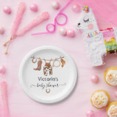 Cowboy Western Clothesline Papieren Bordje (Feest)