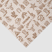 Cowboy Western Decoupage Tissuepapier (Detail)