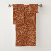 cowboy western landpatroon met gereedschap bad handdoek (Insitu)