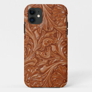 cowboy western landpatroon met gereedschap iPhone 11 hoesje