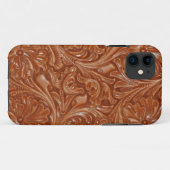 cowboy western landpatroon met gereedschap Case-Mate iPhone case (Achterkant (horizontaal))