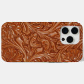 cowboy western landpatroon met gereedschap Case-Mate iPhone case (Achterkant (horizontaal))