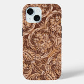 cowboy western landpatroon met gereedschap Case-Mate iPhone case (Achterkant)