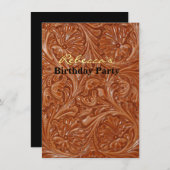 cowboy western landpatroon met gereedschap kaart (Voorkant / Achterkant)