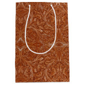 cowboy western landpatroon met gereedschap medium cadeauzakje (Voorkant)