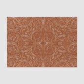 cowboy western landpatroon met gereedschap tissuepapier (Voorkant)