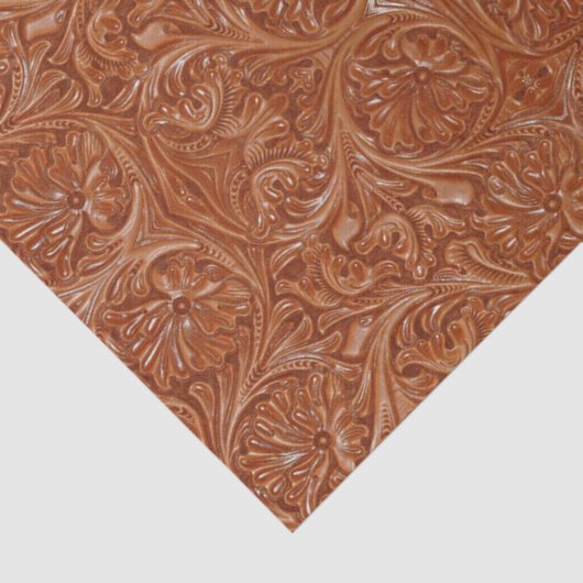 cowboy western landpatroon met gereedschap tissuepapier (Detail)