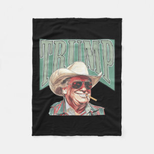 Cowboy Western maken Amerika grote Trump Daddy Fleece Deken