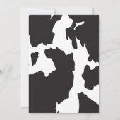 Cowboy western rode bandana blauw baby shower kaart (Achterkant)