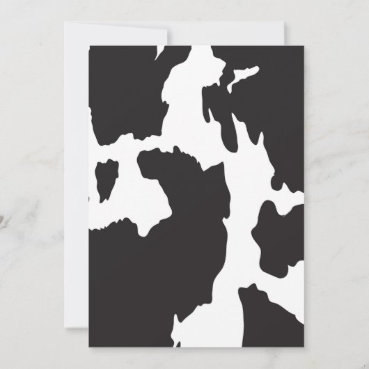 Cowboy western rode bandana blauw baby shower kaart (Achterkant)