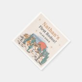 Cowboy Western Rodeo 1e verjaardag Servet (Hoek)