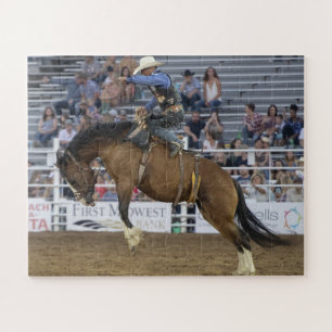 Cowboy Western Rodeo Bucking Horse Corral Legpuzzel