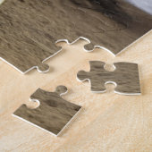 Cowboy Western Rodeo Springpaard Kraal Legpuzzel (Zijkant)