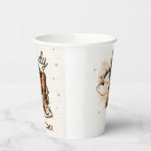 Cowboy Western Rodeo Verjaardag Kinder Papieren Bekers (Links)