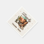 Cowboy Western Rodeo Verjaardag Kinder Servet (Hoek)