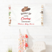 Cowboy Western Rodeo Wild West Baby shower Spandoek (Insitu)