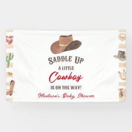 Cowboy Western Rodeo Wild West Baby shower Spandoek