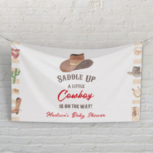 Cowboy Western Rodeo Wild West Baby Shower Spandoek