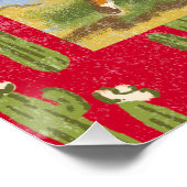 Cowboy Western Rodeo Wild West Perfect Poster (Hoek)