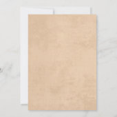 Cowboy Western Rodeo Wild West Verjaardagsfeest Kaart (Achterkant)