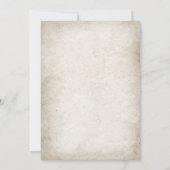 Cowboy Western Rodeo Wild West Verjaardagsfeest Kaart (Achterkant)