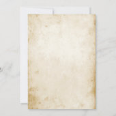 Cowboy Western Rodeo Wild West Verjaardagsfeest Kaart (Achterkant)