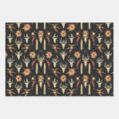 Cowboy Western Skulls Desert Inpakpapier Vel (Voorkant)