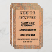 Cowboy Western Thema Kaart (Voorkant / Achterkant)