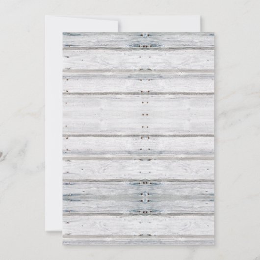 Cowboy Western Theme Birthday Uitnodiging (Achterkant)