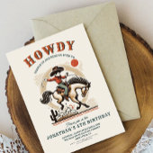  Cowboy Western Verjaardag Kaart