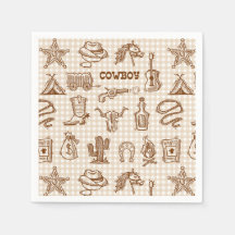 Cowboy Western Verjaardagsfeestje