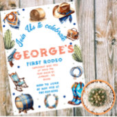 Cowboy Western Wild West Birthday Kaart