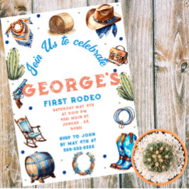 Cowboy Western Wild West Birthday Kaart