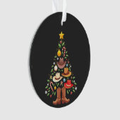 Cowboy Westerne kerstboom Ornament (voorkant)