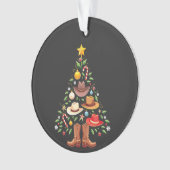 Cowboy Westerne kerstboom Ornament (voorkant)