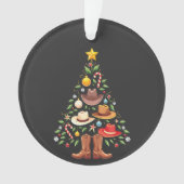 Cowboy Westerne kerstboom Ornament (voorkant)