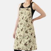 Cowboy Westerne Rodeo Horse Ropping Schort (Insitu)