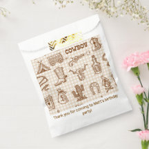 Cowboy Westerne verjaardagsfeestje Gingham