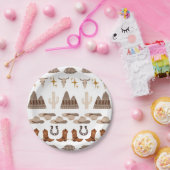 Cowboy Westerne Wilde West Westerne Partij Papieren Bordje (Feest)