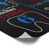 Cowboy Wild West horse Birthday board Poster (Hoek)