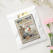 Cowboy Wild West Naam toevoegen Verjaardagsfeest Bedankzakje (Gezegeld)