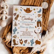 Cowboy Wild West Rodeo Ranch Baby shower