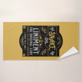 Cowboy Wild West Snake olie Badhanddoek (Badhanddoek)